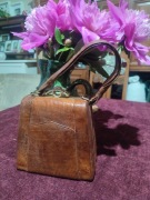 Kuferek vintage skórka wężowa  120zl