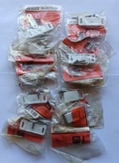 Zatrzask magnetyczny do szafki meblowej. Zestaw 11 sztuk Vintage