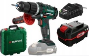 PARKSIDE wiertarkowkrętarka 3 w 1 udar + akumulator 2AH ładowarka 2.4 A