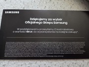 Kod rabatowy SAMSUNG 100 zł