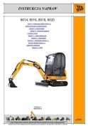 Instrukcja Napraw JCB 8014, JCB 8016, JCB 8018, JCB 8020 PL