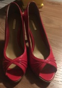 Buty szpilki czerwone 38