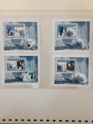 Gwinea Bissau 2007 Mi 3562-5 pingwin polar miś komplet 4 x luxblok idealna 