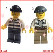 LEGO FIGURKA Więzień cty0200 z 7288 7498 7279 cty0515 z 60068 60069 60070