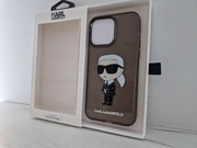 Oryginalne Etui KARL LAGERFELD Glitter Karl Head  do Iphone 14 Pro Max