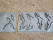 WSUWKI SPINKI KLAMRY DO WŁOSÓW OKSYDOWANE METALOWE STALOWE