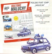 Kultowe maluchy - Polski Fiat 126P "Milicja" - Numer 8