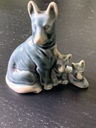 Owczarek niemiecki vintage