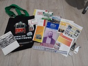 Zestaw pamiątek mpk mzk tramwaj autobus 