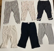 Legginsy dziewczęce do rozmiaru 74