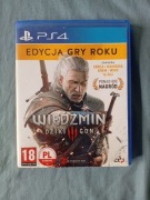 Wiedźmin 3 Dziki Gon GOTY PS4 – komplet + dodatki