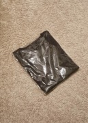 Koszulka męska szara klasyczna 100% bawełna Nowa Basic T-shirt 200g Folia L