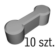 Tor tory IKEA LIDL BRIO drewniane - łącznik zamiennik skrzyżowanie podjazd