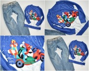 CHŁOPIEC ZESTAW FIRMÓWEK 7-8 lat 128 cm