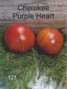 121-Cherokee Purple Heart. Pomidory kolekcjonerskie.