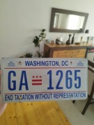 Tablica USA Washington DC nie New York California floryda okazja tanio