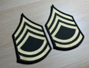 Naszywka - US Army - Sergeant First Class E-7 (SFC) - para