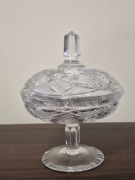 KRYSZTAŁOWA BOMBONIERA NA STOPCE !!!!!!