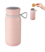 Kubek Termiczny Termos Z Podgrzewaczem Różowy Turystyczny 320ml