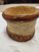 Unikatowa Doniczka/Pojemnik z Drewna Lipowego - Rękodzieło