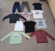 Zestaw 11 sztuk dla chłopca 134/140 – Dresy, Bluza, Koszulki