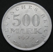 Niemcy 500 marek 1923  - stan 2