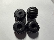 LEGO KOŁO PEŁNE GUMOWE Z OTWOREM NA OŚ 4288 4 szt
