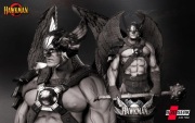 Hawkman DC Popiersie Figurka 1/4 Ręcznie Malowana