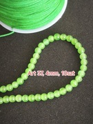 Koraliki z naturalnego kamienia księżycowego, do wyrobu biżuterii