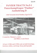 Panzer tracts No. 5-1 Panzerkampfwagen "Panther" Ausfuehrung D