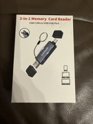 Czytnik kart 3w1