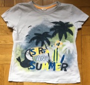T-shirt "Surf" - Pepco - rozmiar 110/116
