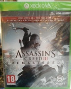 ASSASSIN'S CREED 3 REMASTERED XBOX ONE NOWA