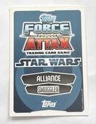 Karty Star Wars Topps Force Attax Movie Series 1 Niebieskie z 2012 1szt=1zł