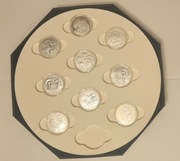 Srebro - Icons of inspiration  9x 1 Oz czystego srebra