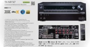 ONKYO TX-NR747 -7.2 kanałowy amplituner sieciowy AV Z Dolby Atmos DTS