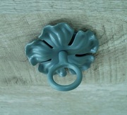 Wieszak Hak Uchwyt sufitowy kuty na doniczkę - Szary RAL 7000 (W57)