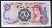 WYSPA  MAN  -  5 FUNTÓW  1972
