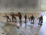 Africa Corps Revell pomalowane figurki