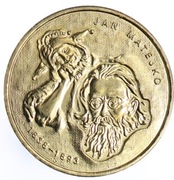 MONETA 2 ZŁ 2002 ROK JAN MATEJKO