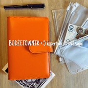 SEGREGATOR BUDŻETOWY A6 Oszczędnik PLANER budżetownik NIEBIESKI