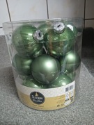 Zestaw bombek szklanych 