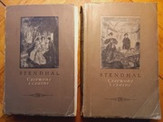 ,,Czerwone i czarne" Stendhal, TOM I i II. wyd. 1955 r.