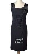 Czarna sukienka koktajlowa 42 XL Joseph Ribkoff wieczorowa karnawał