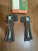 2x zwrotnica ręcznie sterowana prawa i lewa zestaw 1:120 TT 12mm