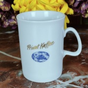 Porcelanowy kubek - Privat Kaffee - Form Marienbad - 200 ml