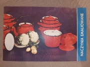 PRL. Naczynia emaliowane, folder reklamowy 