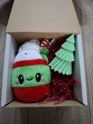 Mikołajki prezent święta maskotka muffinka swieczka sojowa choinka