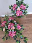 Zestaw nagrobny stroik na płytę bukiet do wazonu