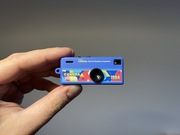 Niebieski Aparat Thumb Camera Keychain breloczek jak Kodak Charmera